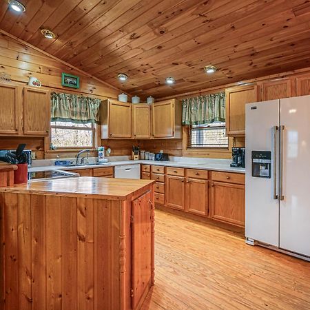 Bryson City Cabin With Hot Tub, Views And Pool Table! Exterior foto