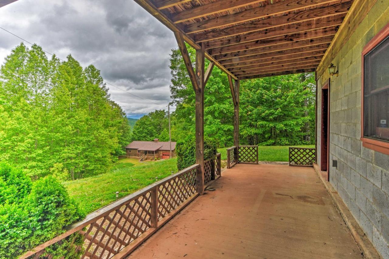 Bryson City Cabin With Hot Tub, Views And Pool Table! Exterior foto